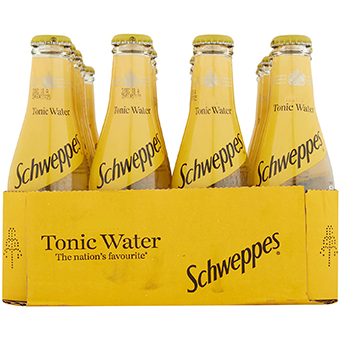 Schweppes Tonic Water Glass Bottles-24x200ml01